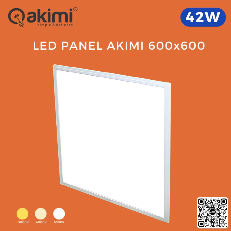 Đèn Led Panel AKIMI 600x600 - 42w